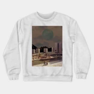 Oddy Knocky - Surreal/Collage Art Crewneck Sweatshirt